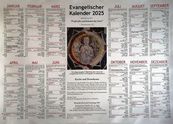 Evangelischer Kalender 2025